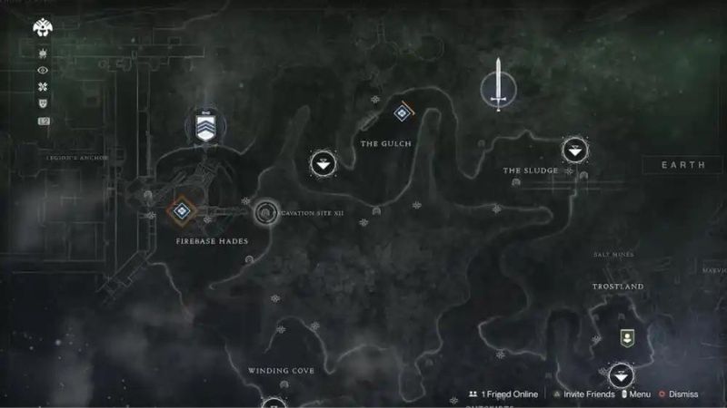 Destiny 2: Where to Find Excavation Site XII