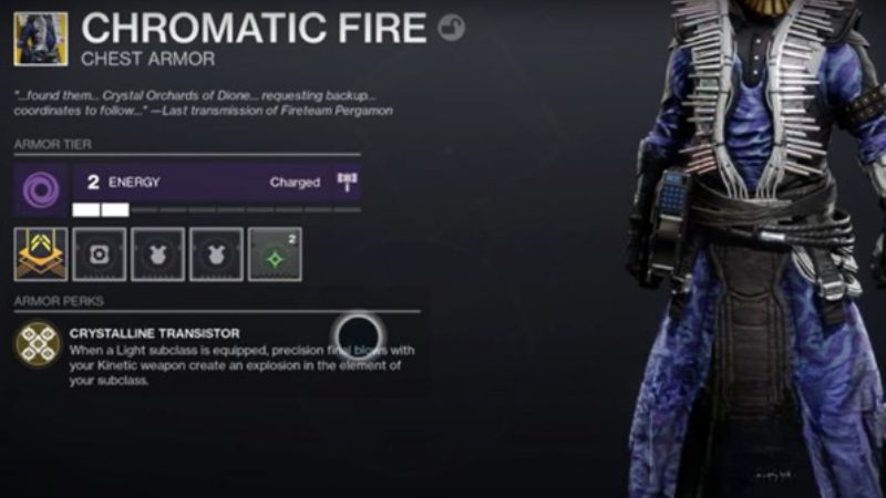 How To Get Chromatic Fire in Destiny 2