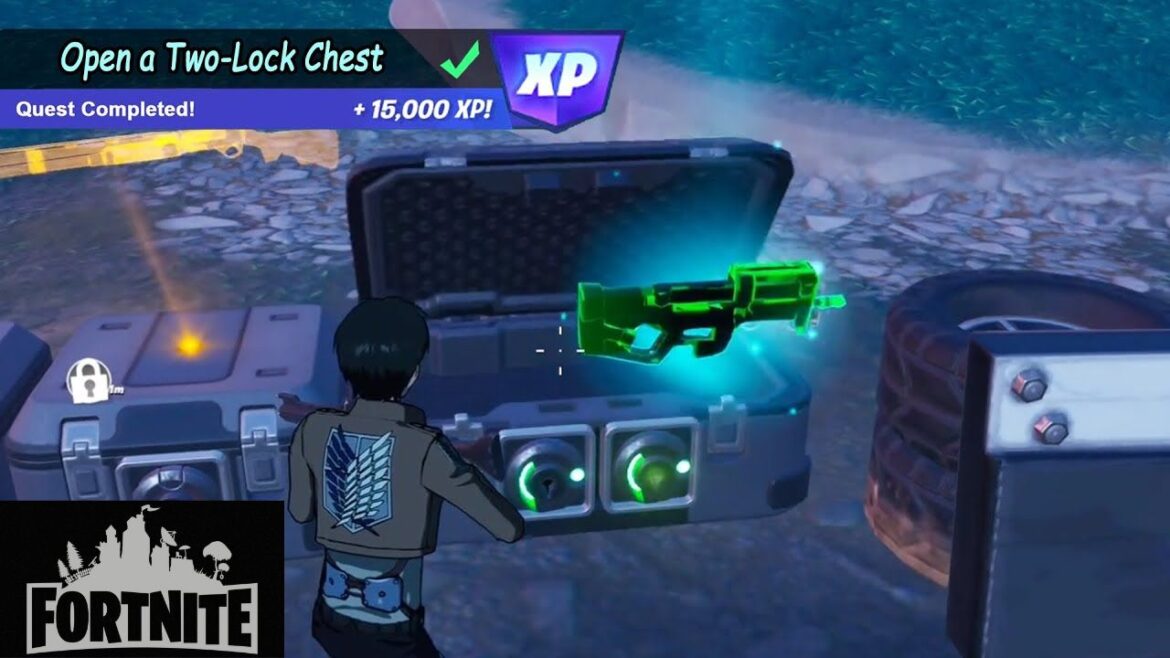 How To Unlock Two Lock Chests in Fortnite