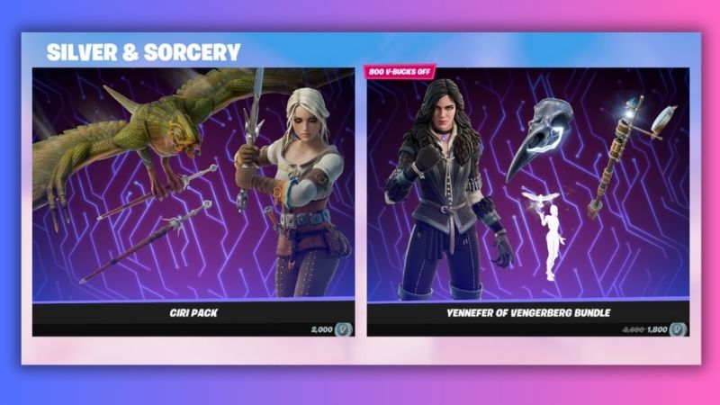 How To Get Ciri And Yennefer In Fortnite