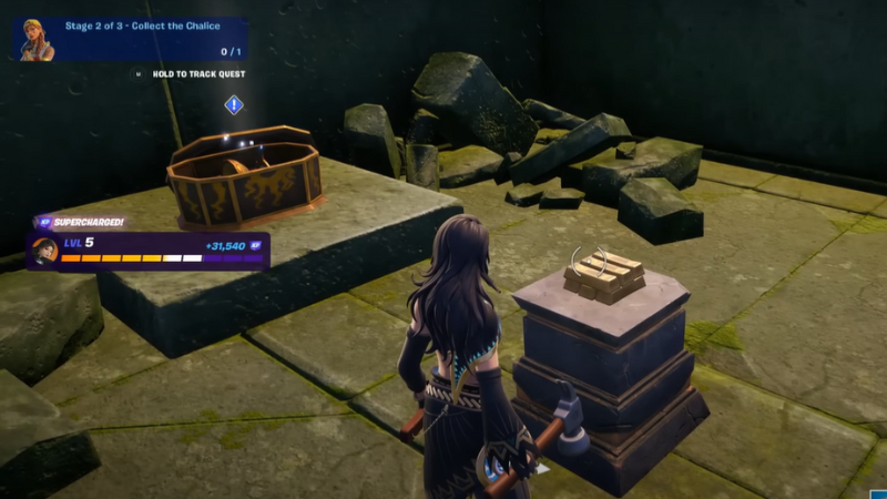 How To find the Chalice Using Aura’s Map in Fortnite