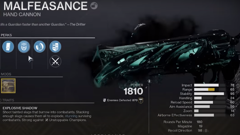 Destiny 2: How To Get Malfeasance in 2023