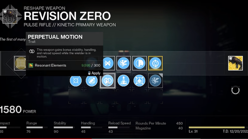Destiny 2 Revision Zero: How To Get and God Roll