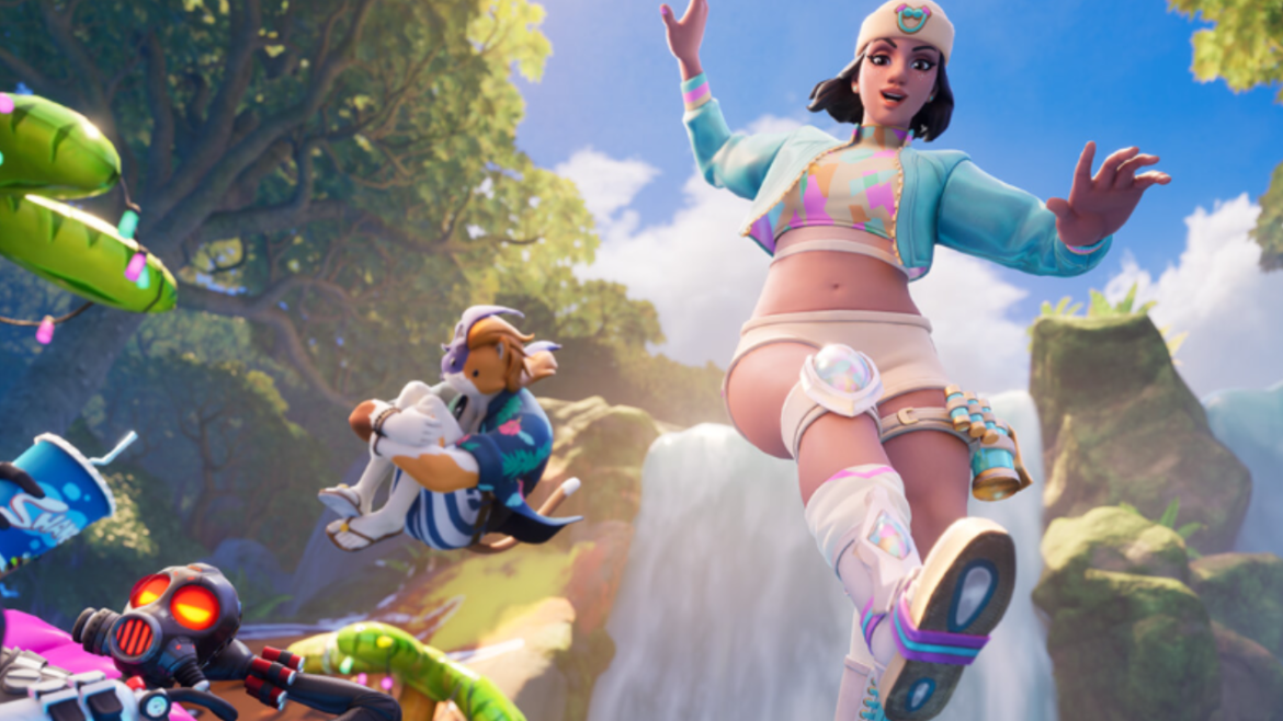 Fortnite: How To Bounce on Different Hop Flowers Without Landing