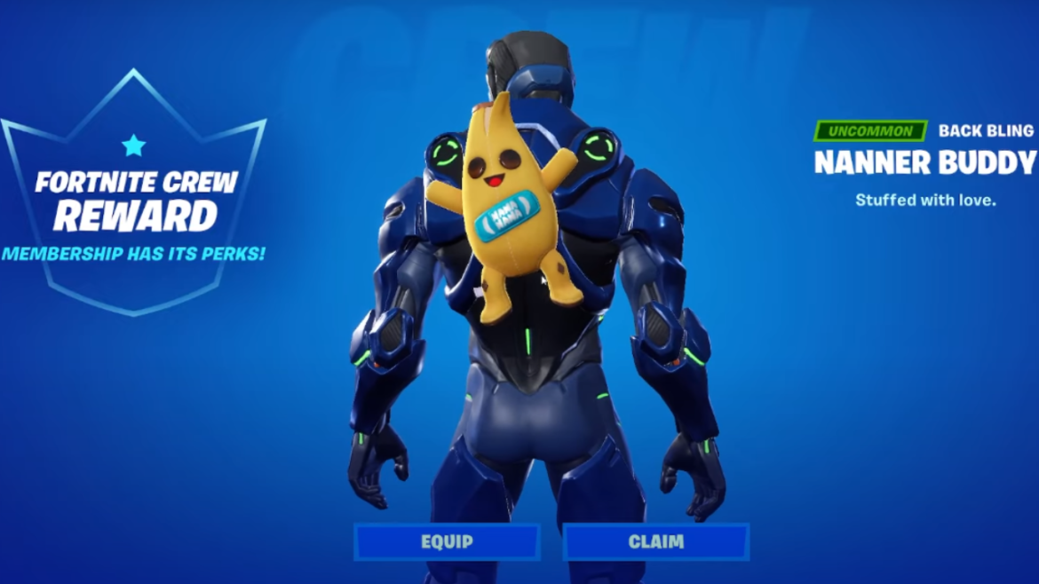 Fortnite: How To Get Free Nanner Buddy Backbling