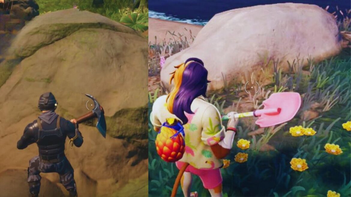 How To Destroy Stones In Fortnite Summer Escape