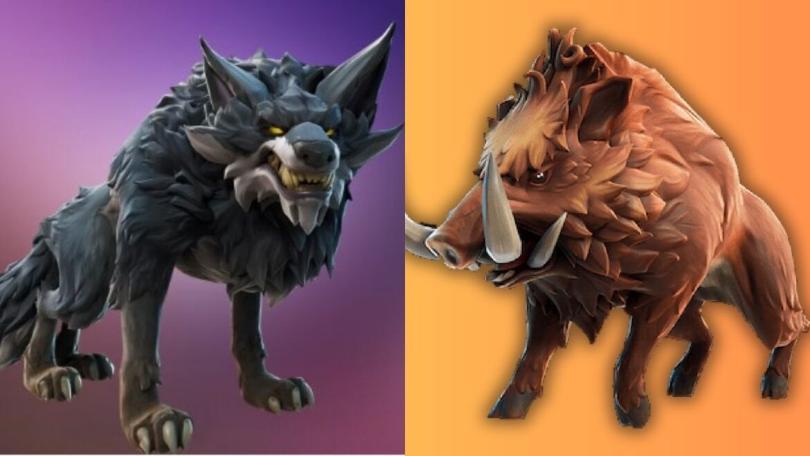 How To Pet A Wolf Or Boar In Fortnite