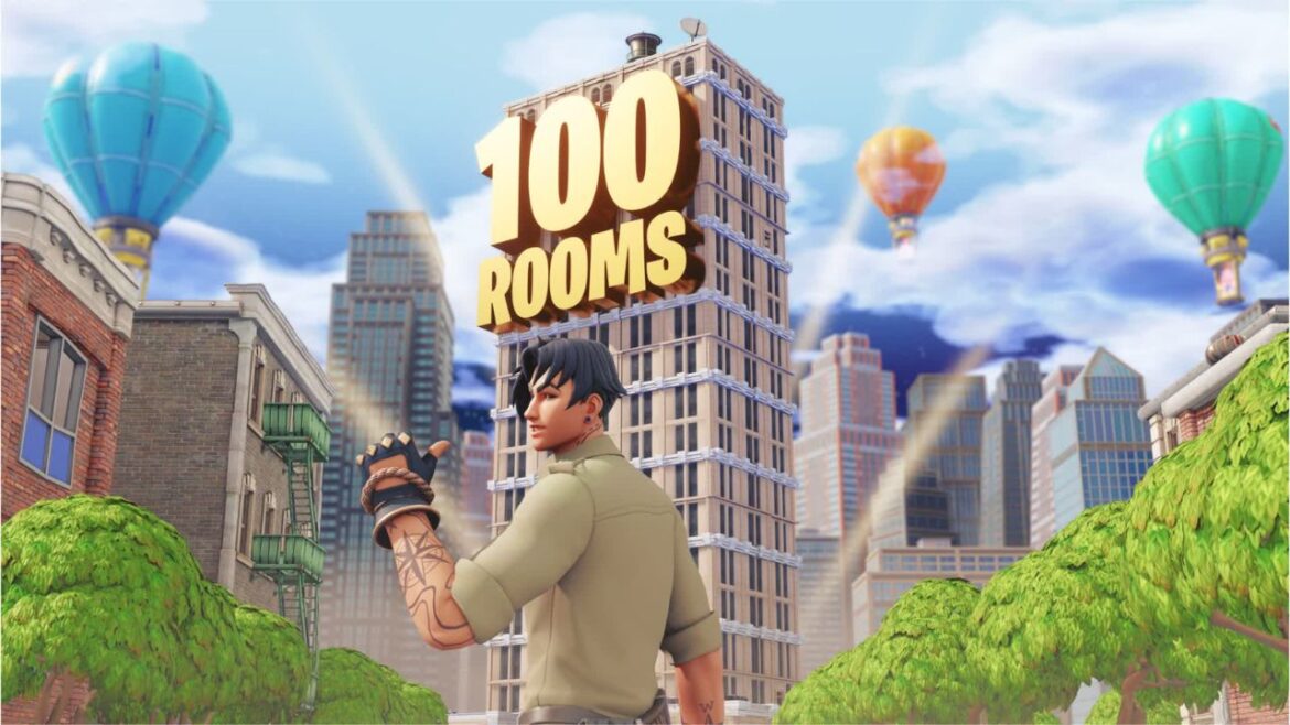 How To Play 100 Rooms in Fortnite?