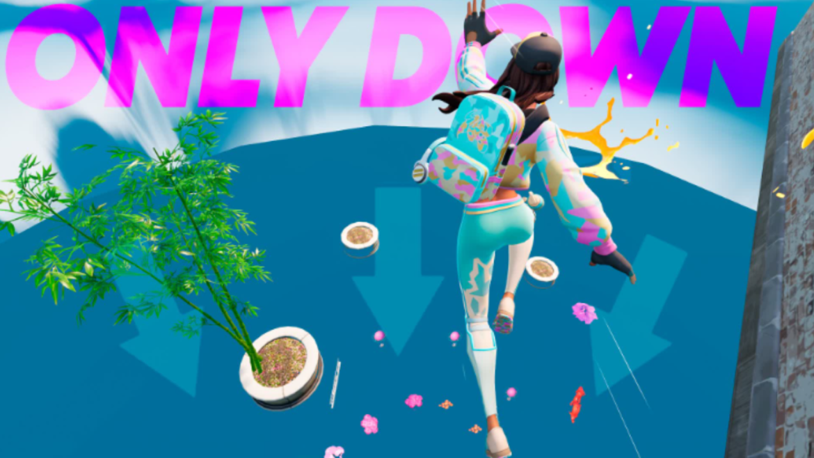 How To Play Only Down With Map Codes in Fortnite