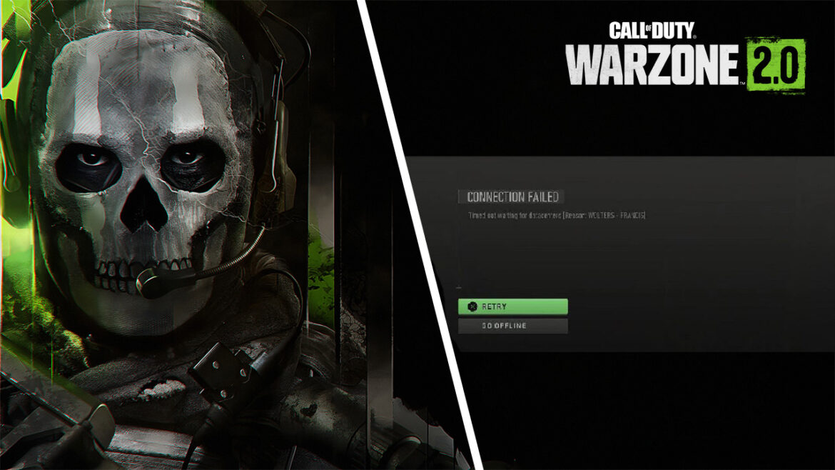 Warzone: How To Fix Wolters Francis Error