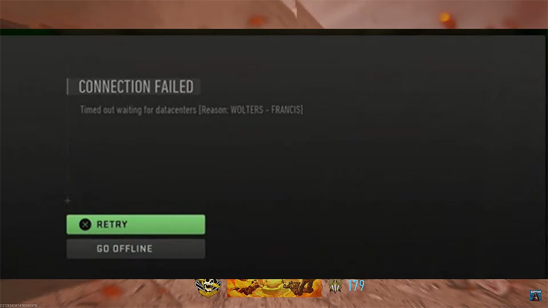 Warzone: How To Fix Wolters Francis Error