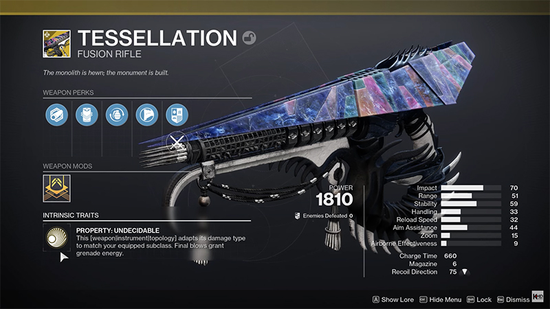 Destiny 2: How To Get Tessellation