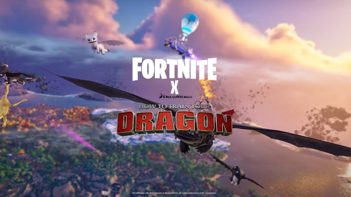 Everything Known About Fortnite X How to Train Your Dragon Collaboration