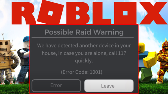 Roblox: How To Fix Error Code 1001 - Giga Screens