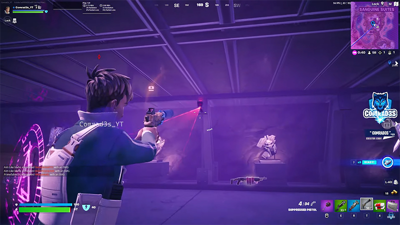 How to Alert a Security Camera in Fortnite