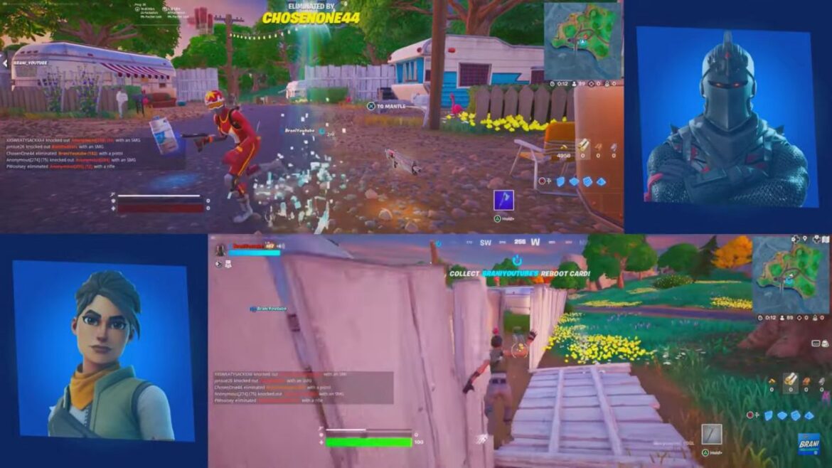 How To Split Screen in Fortnite? Giga Screens