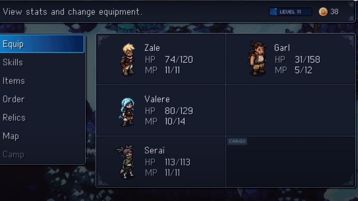 Sea of Stars: Best Bonus Stats