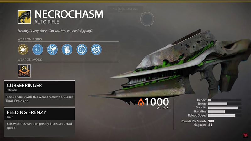Destiny 2: How To Get Necrochasm