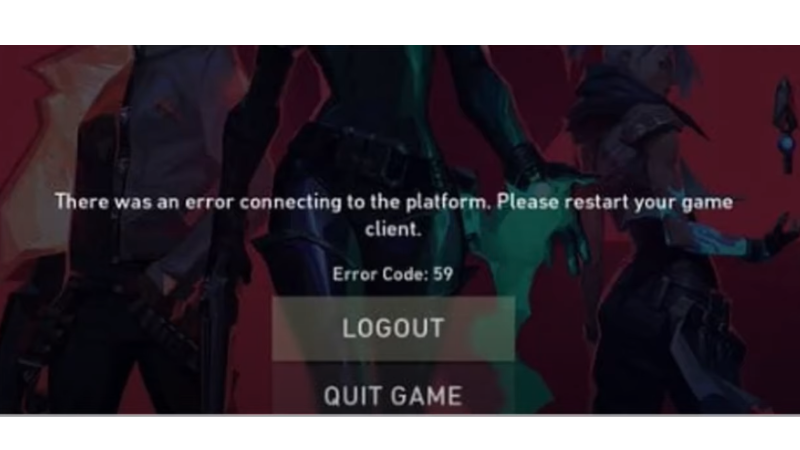 How To Fix Valorant Error Code 59