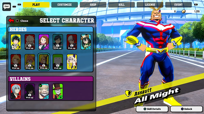 How To Unlock Characters in My Hero Ultra Rumble