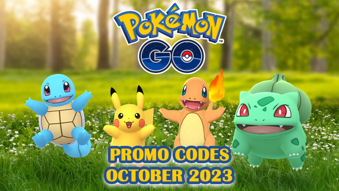 Pokémon Go Redeem Codes October 2023