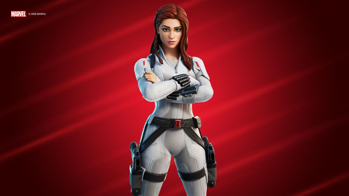 Fortnite Black Widow Snow Suit