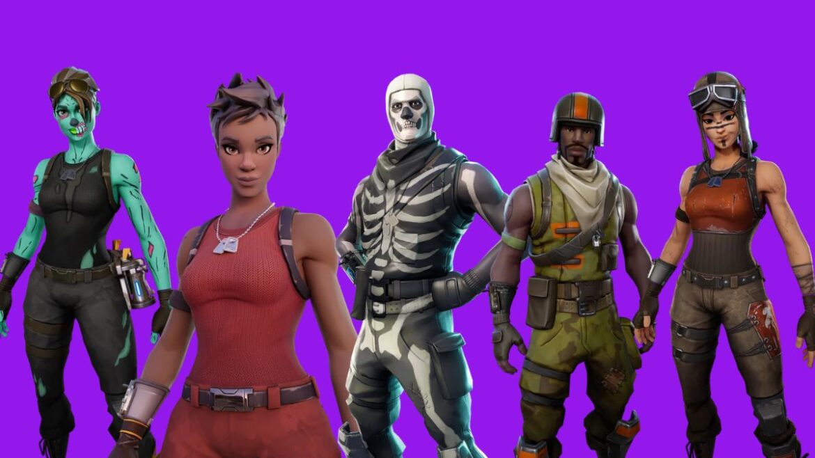 First 5 Skins in Fortnite