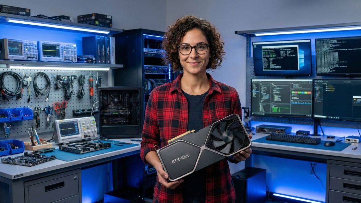 Elena Rodriguez presenting the ultimate GPU VRAM buying guide.