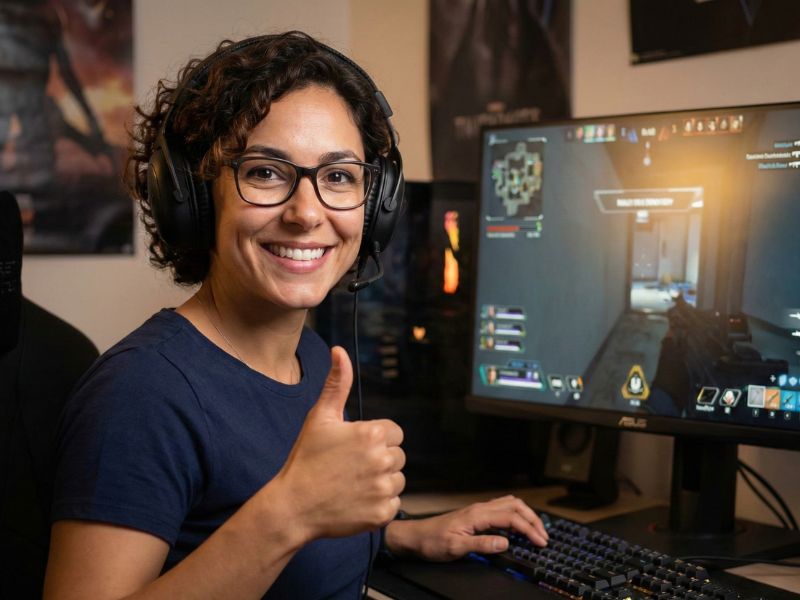 Hardware analyst's positive verdict on the ASUS VG27AQ3A for high-refresh-rate 1440p gaming.