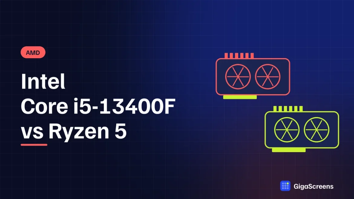 Intel Core i5-13400F vs Ryzen 5
