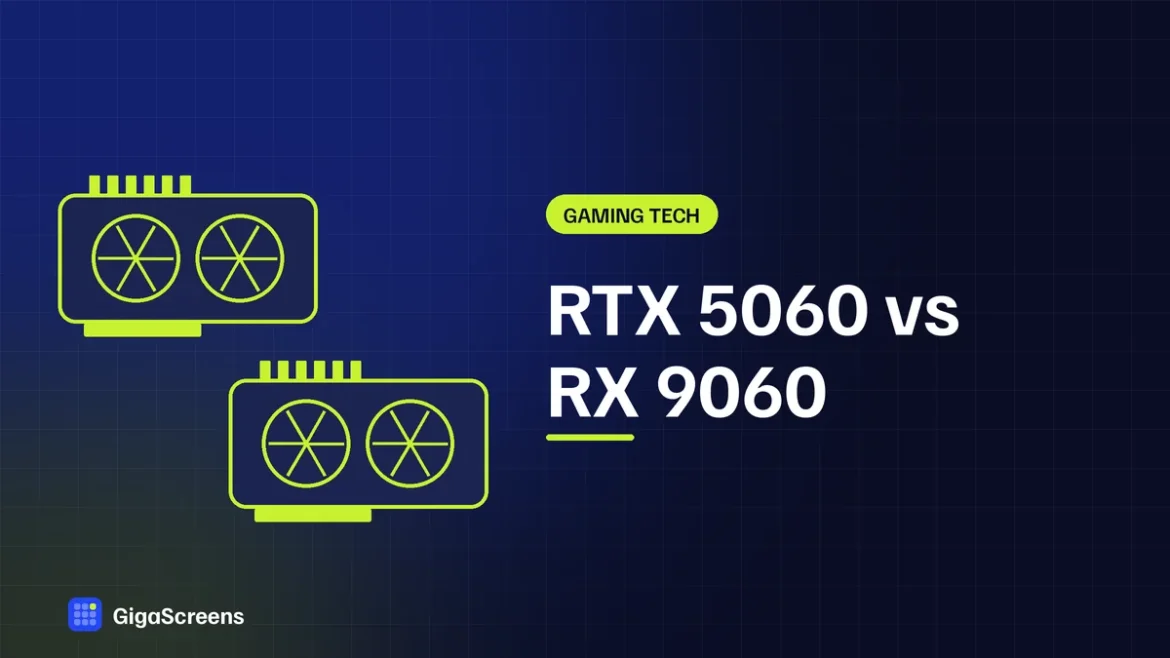 RTX 5060 vs RX 9060